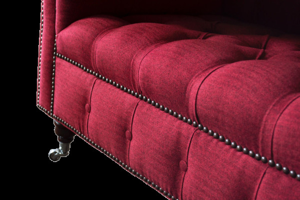 Chesterfield 3 Sitzer Dreisitzer Design Couchen Polster Sofa Sofas Textil