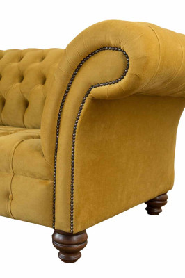 Sofa 3 Sitzer Sofas Sitz Couch Polster Chesterfield Couchen Dreisitzer Textil