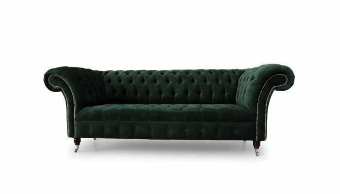 Luxus Dreisitzer Grün Sofa 3 Sitzer Sofas Sitz Design Möbel Couchen