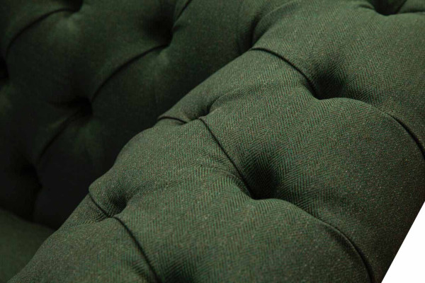 Sofa 4 Sitzer Grün Wohnzimmer Modern Design Polster Stoff Luxus 