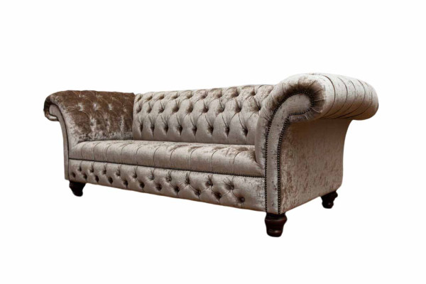 Chesterfield Sofa 3 Sitz Polster Design Couchen Sofas Modern Dreisitzer
