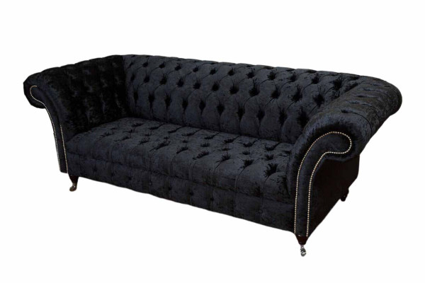Sofa Luxus Textil Chesterfield Couch Sofas Polster Zweisitzer Couchen