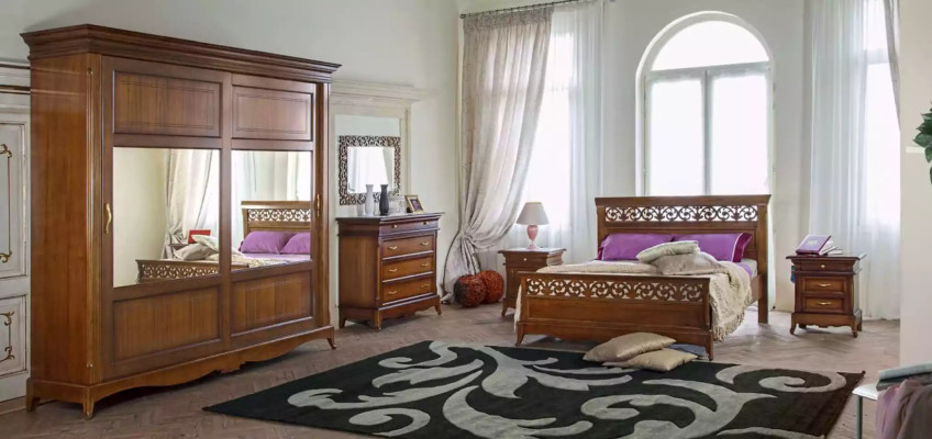 Bett 2x Nachttische 3 tlg. Schlafzimmer Set Design Modern Luxus Betten