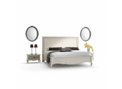 Bett 2x Nachttische 3 tlg. Schlafzimmer Set Möbel Modern Luxus Betten