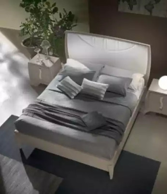 Design Bett 2x Nachttische 3 tlg. Schlafzimmer Luxus Komplett Garnitur