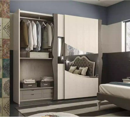 Design Betten Schlafzimmer Bett 2x Nachttische Modern Luxus Möbel 3tlg