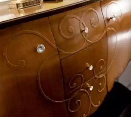 Sideboard Braun Holz Kommoden Italienische Möbel Einrichtung Schränke