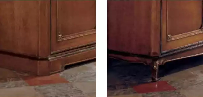 Sideboard Italienische Möbel Massiv Wohnzimmer Kommode Schrank Holz Neu