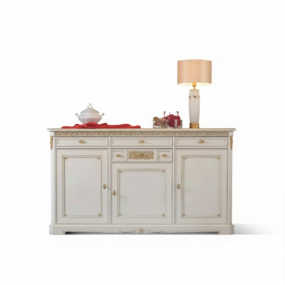 Sideboard Schubladen Holz Sideboard Schrank Massiv Möbel Wohnzimmer Neu