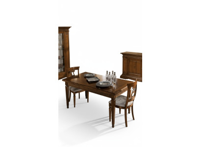Komplett Esstisch 4x Stühle Esszimmer Set Ess Gruppe Braun Tisch 5tlg