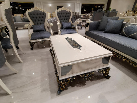 Modernes 4 tlg Wohnzimmer Set Stilvollen 2x Sofas Designer Sessel Neu