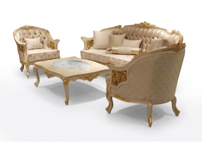 Premium Wohnzimmer Sofa Luxuriöse Sessel modernen Sessel Sofagarnitur Neu