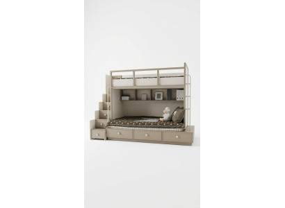 Doppelstockbett etagenbett Moderner Kinder Jugen etagenbett Betten Neu