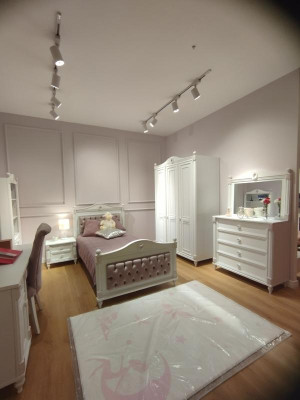 Designer Komplett Kinderzimmer Set Sclafzimmer set Kinder Jugend Möbel
