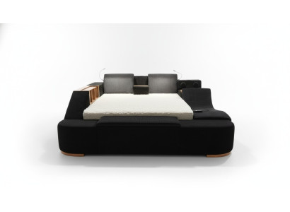 Bunte Schlafzimmer Möbel farbenfrohen Möbeln Bett Betten Schwarz Modern Bett