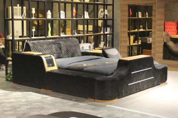 Designer mit einzigartigen Möbel Bett Möbeln Hochwertiges Bettrahmen Neu