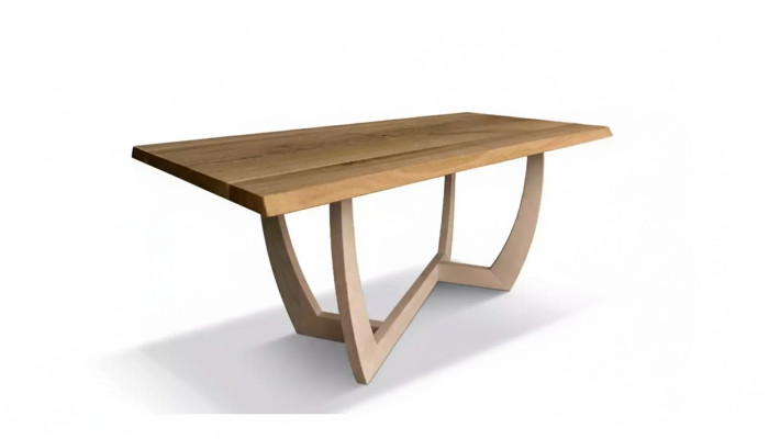 Esszimmer Esstisch 180cm Holz Küchentisch Tisch 90x180 braun modern
