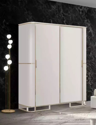 Bett 2x Nachttische Kommode 6tlg.Schlafzimmer Set Design Luxus neu