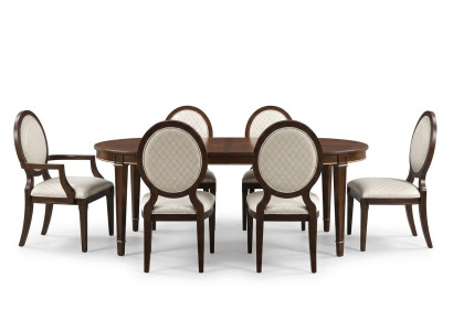 Tisch 4x Stühle 2x Stühle Sideboard 8tlg Esszimmer Set Gruppe Garnitur
