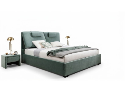 Komplette Schlafzimmer Garnitur 3tlg Doppelbett Designer 2x Nachttische