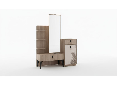 Schlafzimmer Luxus Moder Kommode mit Spiegel Modern Möbel Holz Neu