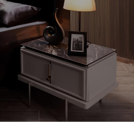 Designer Betten Luxus Bett 2x Nachttische 3tlg. Schlafzimmer Neuer Set