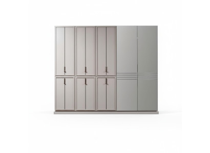 Grauer Schlafzimmer Kleiderschrank Luxus Schränke Holzschrank Möbel Schrank