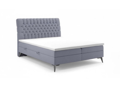 Chesterfield Bett Polster Design Luxus Doppelbett Schlafzimmer Boxspringbett