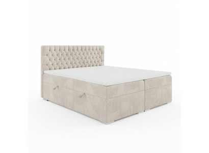 Chesterfield Doppelbett Schlafzimmer Luxus Bett Modern Möbel Boxspringbett