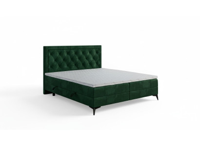 Luxus Polsterbett Boxspringbett Doppelbett Polster Stoff Design Bett Möbel