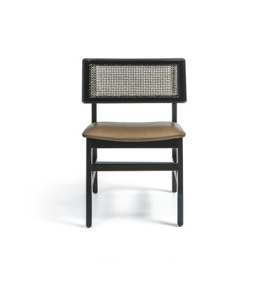 Esszimmer Stuhl Schwarz Holzstuhl Neu Möbel Polster Sitz Design Modern