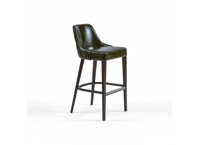 Barhocker Stuhl Hocker Design Bar Stühle Polster Leder Esszimmerstuhl