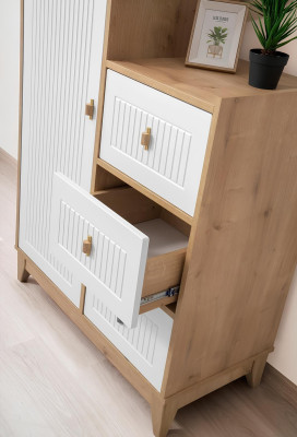 Luxuriös Kleiderschrank Weiße Holz Schrank Design Kinderzimmer Neuheit