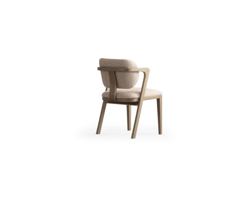 Weiß-Beige Esszimmer Möbwl Rechteckiger Esstisch Mit 6x Stühlen 7 tlg