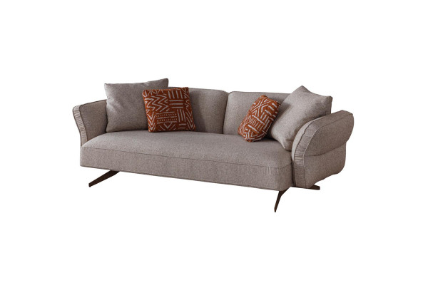Luxus Modern Wohnzimmer Set 4tlg. 4+3 sitzer Sessel und couchtisch neu