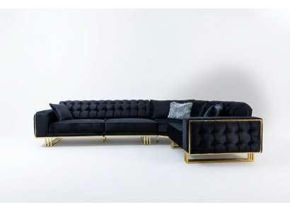 Exclusive Ecksofa Modern L-form Designer Stil Möbel Wohnzimmer Eckgarnitur