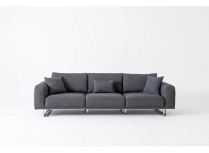 Sofa 4 Sitzer Relax Couch Couchen Bettfunktion Viersitzer Textil Sofas
