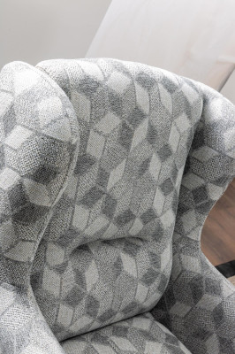Set 2 tlg Wohnzimmer Sofagarnitur Dreisitzer Sofa Modern Sessel Textil