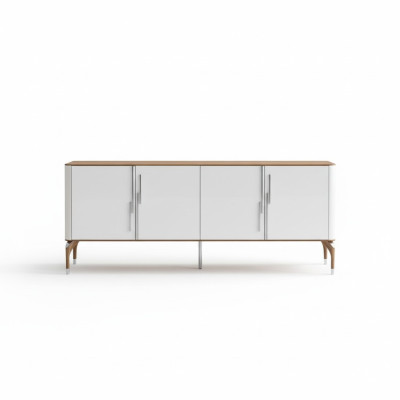 Esszimmer Kommode Sideboard mit Spiegel Modern Neu Luxus Kommoden Holz Design