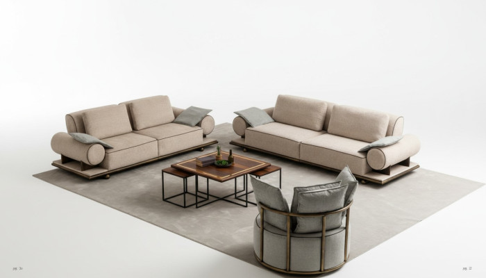 Luxus Sofagarnitur Sofa Garnitur Sofas 4 3 1 Sitzer Stoff 3tlg Couch Set