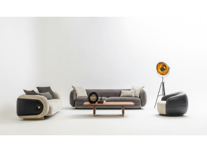 Luxus Sofagarnitur Sofa Grau Garnitur Sofas 4 3 1 Sitzer 3tlg Set Polster