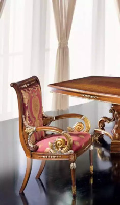 Italienische Designer Möbel Tisch Ess Zimmer Esstische Rund Braun Tische Neu
