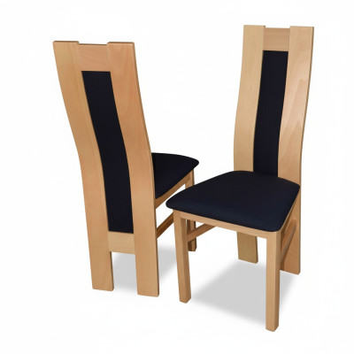 Klassische Stuhl Designer Braun Holzstuhl Esszimmerstuhl Luxus Möbel