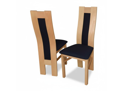 Klassische Stuhl Designer Braun Holzstuhl Esszimmerstuhl Luxus Möbel