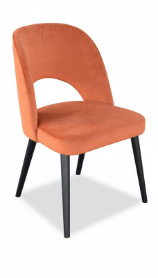 Luxus Design Polster Stuhl Esszimmerstuhl Sitz Lehn Esszimmer Holz Neu