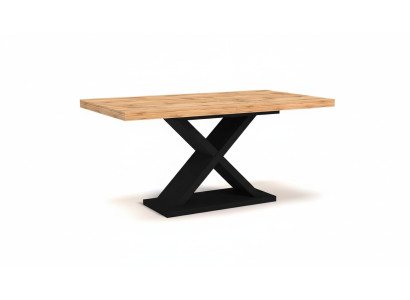 Esstisch Tisch Esszimmer Wohnzimmer Braun Holz Design Luxus Modern