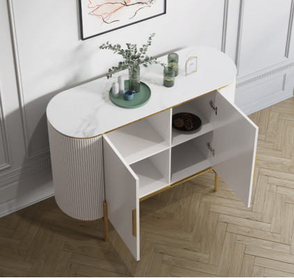 Designer Kommode Sideboard Schrank Modern Wohnzimmer Kommoden Holz Neu