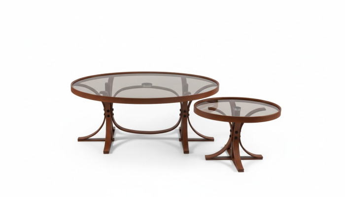 2x Couchtische Wohnzimmer Komplett Luxus Designer Möbel Stil Modern