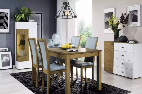 Moderne Kommode Luxus Sideboard Design Schlafzimmer weiße Holzmöbel