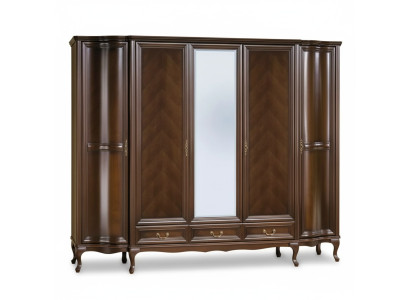 Kleiderschrank Schlafzimmer Holz Schrank Art déco Stil Barock Schränke